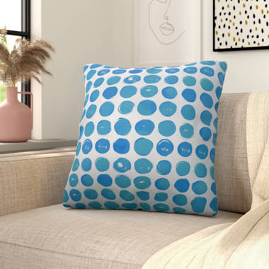 Polka dot outlet outdoor cushions